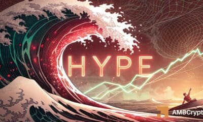 鲸鱼向 Hyperliquid 投入 410 万美元——HYPE 迎来重要转机？